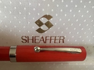   SHEAFFER Füllfederhalter Orange Italic M Feder No Nonsense Vintage