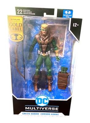 New DC Multiverse McFarlane Toys 7  Green Arrow Connor Hawke Figure Gold Label