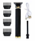 Vintage T9 Beard Trimmer for Men Cordless Rechargeable USB Hair Clipper Gold