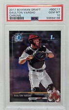 2017 Bowman Chrome DAULTON VARSHO RC CARD PSA 10 GEM MINT