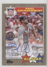2022 Update 1987 Topps Baseball Gold 11/25 Paul Goldschmidt #87ASA-PG Auto 0t2