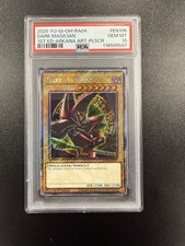 2025 YU-GI-OH! QUARTER CENTURY STAMPEDE Dark Magician QCR RA04-EN106 QCSR PSA 10
