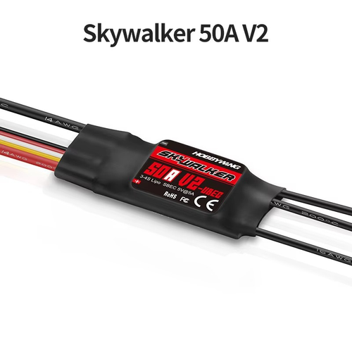 Hobbywing 30A 40A 50A 60A 80A Brushless ESC for RC Airplane Helicopter Drone - Picture 5 of 32