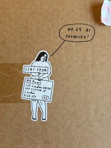 2019 Mr. Bingo Limited Edition #69 Gold Print Octopus Art Artist UK Animal - Foto 6 di 6