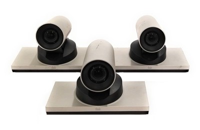 Lot of 3 Cisco TTC8-05 TelePresence Precision HD Camera w/ Video Conferencing