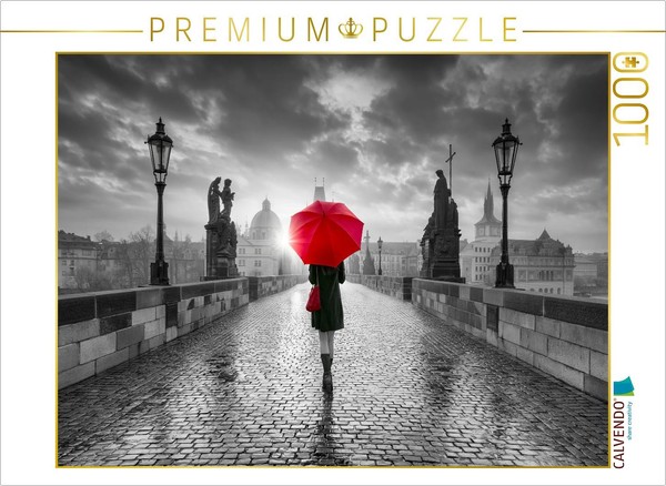 Calvendo Puzzle Prague, Lost In Beauty | 1000 Pieces, Finished Size 25.2 × 18.9-image