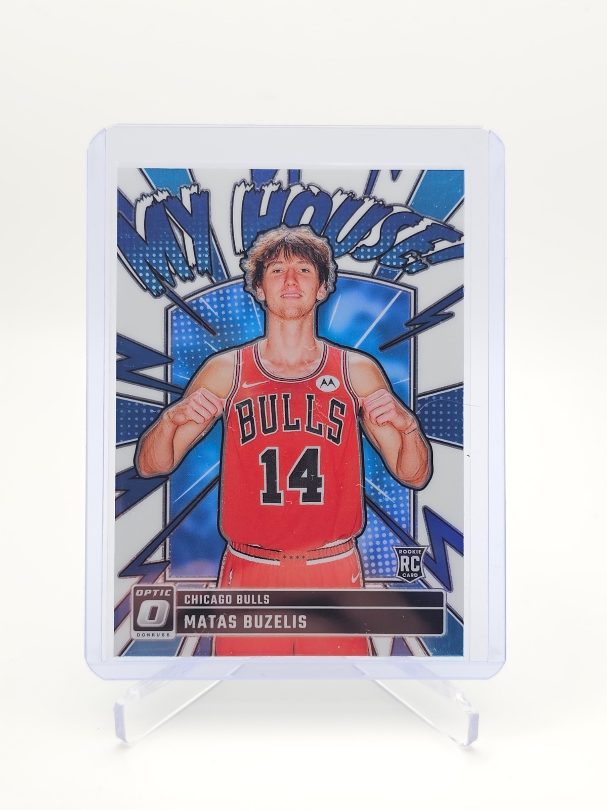 2024-25 Donruss Optic Matas Buzelis RC My House #15 Bulls