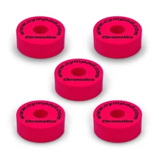 Cympad Red Chromatics Foam Cymbal Pad Set – High-Density Memory Foam Washers ...