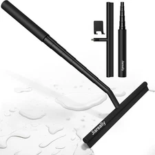 Professional Shower Squeegee for Glass Doors,12 Inch Squeegee for Shower Glas...