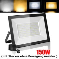 Led Fluter AußEn 10W-500W Baustrahler Strahler Flutlicht Mit Stativ Scheinwerfer
