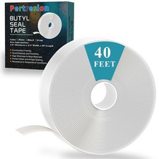 Butyl Seal Tape, RV Sealant Plumbers Putty Waterproof White