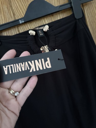 Haut de fête femme neuf taille L 14 à 16 entièrement étiré sans manches seins tube - Photo 3/5