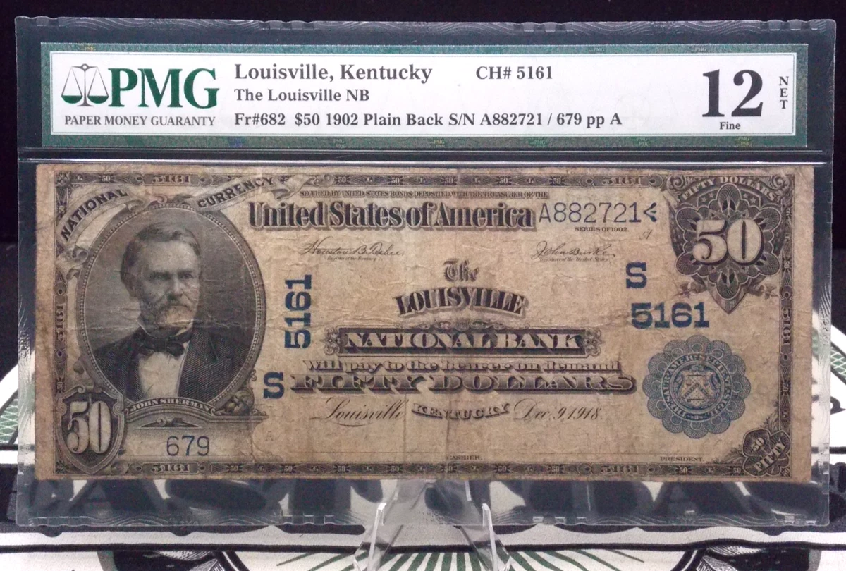 Grade 12 Apparent/Net US National Banknotes for sale | eBay