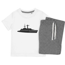 Kinder Nachtwäsche-/Pyjama-Set "Kriegsschiff" (KP026476)