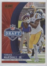 2021 Score NFL Draft Gold Zone 42/50 Terrace Marshall Jr #D14 0q0m