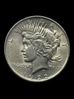 1922 Peace Silver Dollar, Circulated, Cleaned, See Description. Free Gift!💵