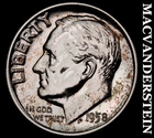 1958 Roosevelt Dime- Silver- Choice Gem Proof Luster No Reserve #J1900