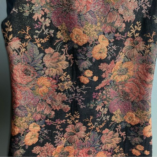 Maje Dress small metallic mini floral Asian holiday Robe Jacquard WORN ONCE - Picture 6 of 8