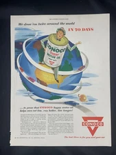 Magazine Ad* - 1953 - Conoco Motor Oil - (#2)