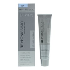 Color de cabello rubio ceniza natural oscuro Revlon Revlonissimo Colorsmetique 6,01 60 ml