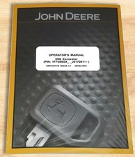 John Deere 85G Excavator Owners Operators Manual -OMT337610