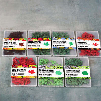 HO/OO Scale Miniature DIY Plant Railway Landscape Model -