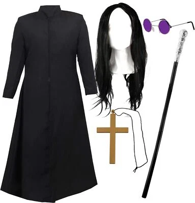 ILOVEFANCYDRESS PRINCE OF DARKNESS OSBOURNE FANCY DRESS COSTUME MUSIC JACKET + ACCESSORIES