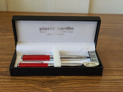 NEW Pierre Cardin Pen & Mechanical Pencil Set w/ Box And PDA Stylus