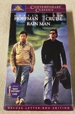 Rain Man 1997 VHS Video Tape Contemporary Classics Tom Cruise Dustin Hoffman New