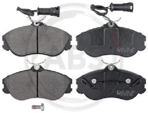 Original A.B.S. Brake Pad Set Disc Brake 36856 For Audi