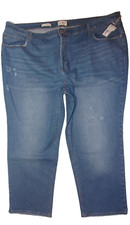 Women's Universal Thread button fly High-Rise 90's Straight Jeans -plus size 30