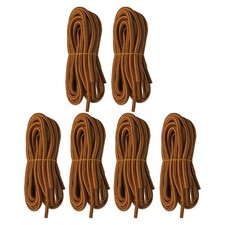 6pair 5mm Thick Heavy duty Round Hiking Work Boot Shoe laces Strings Replacement