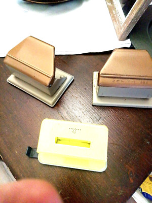 zenith sheet hole era collection three pieces of which two zenith see photo