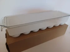 Cherhome Egg Container for Refrigerator，Plastic Egg Holder 14
