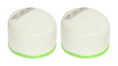 2x Kawasaki Motocross Schaumstoff Luftfilter KX 65 2000 - 2021 HiFlo Filtro MX