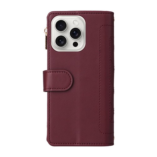 For Samsung S25 Ultra S24 S23 S21 Zipper Luxury Leather Wallet Purse Case Cover - Picture 28 of 41