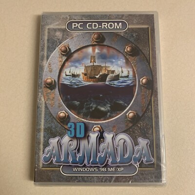 3D Armada PC CD-ROM Spiel *** BRANDNEU FACTORY SEALED ***