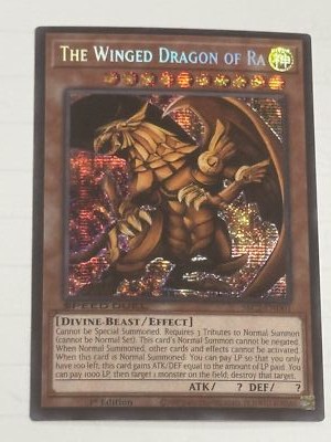 Yugioh! LP The Winged Dragon of Ra - SBC2-END01 - Prismatic Secret