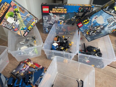 LEGO SUPER HERO LOT Marvel DC 6868 76214 76115 76022 76126 15+
