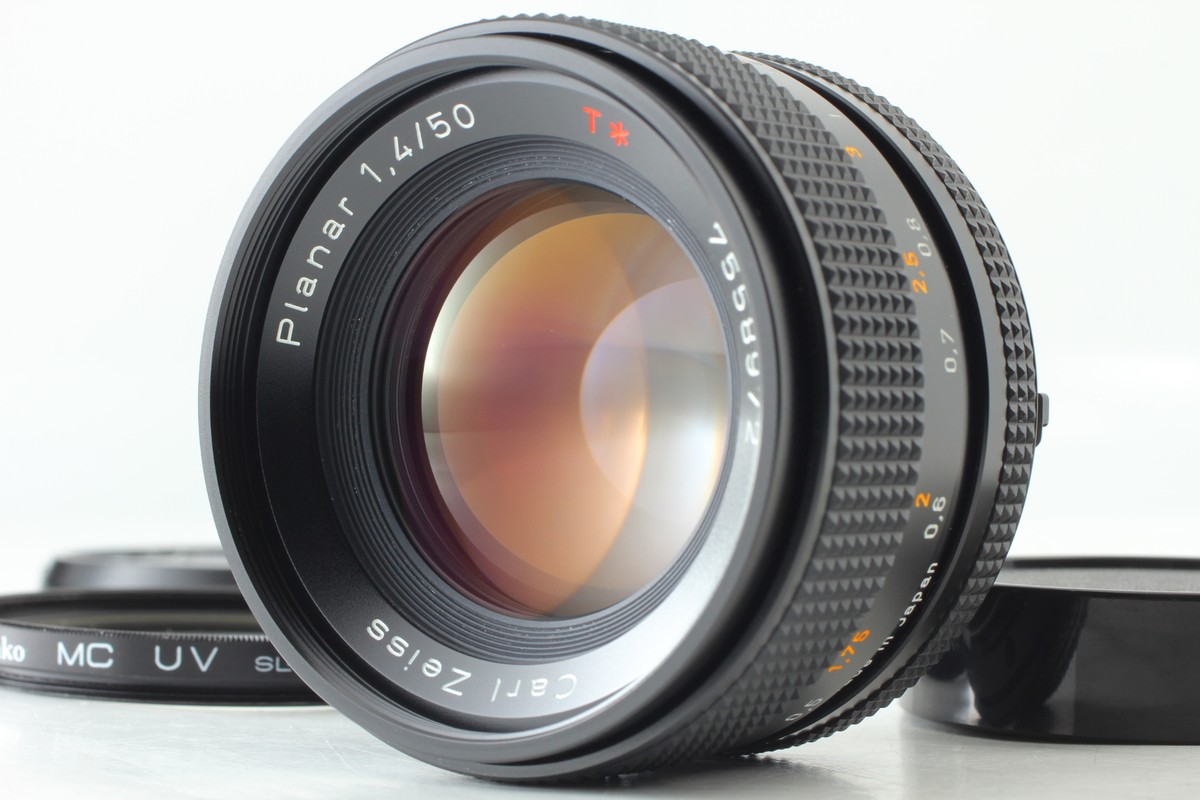 Near MINT] CLA'd Contax Carl Zeiss Planar 50mm F/1.4 T * MMJ