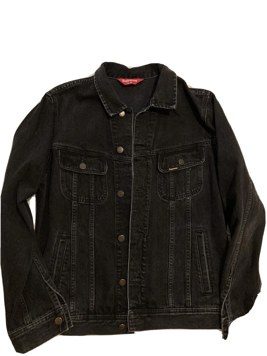 Supreme x Playboy Denim Jacket Black Size Medium S/S 2014