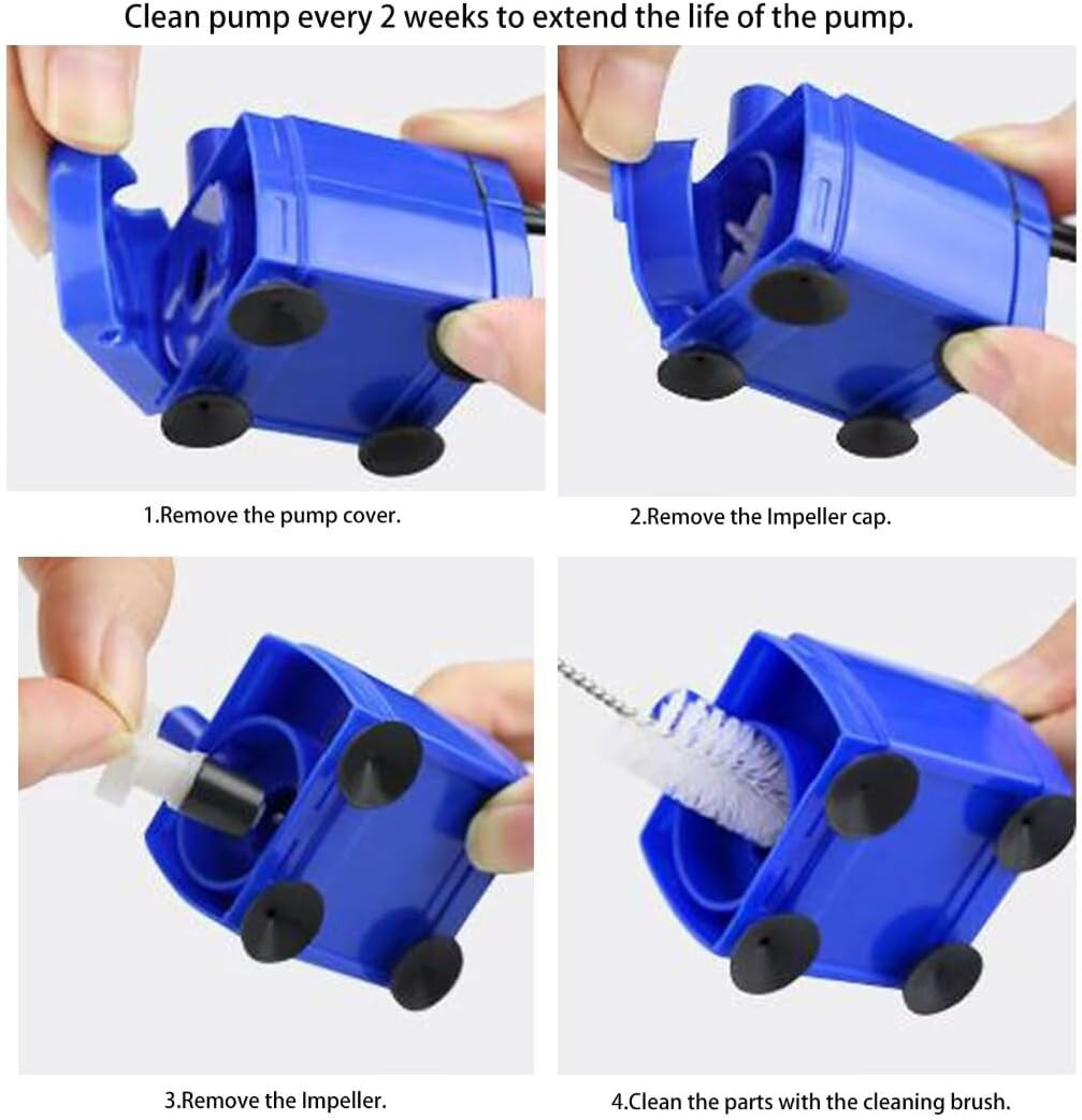 Cat Water Fountain Pump Replacement Pumps DRDC160 Motor Round Cubic