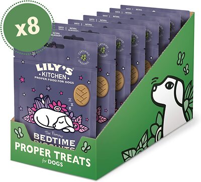 Dog Treats Lilys Kitchen Famous Natural Bedtime Biscuits Baked 8x