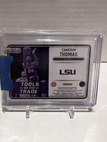 Cameron Thomas Rookie Patch Tools Of The Trade Panini Absolute - Picture 2 of 2