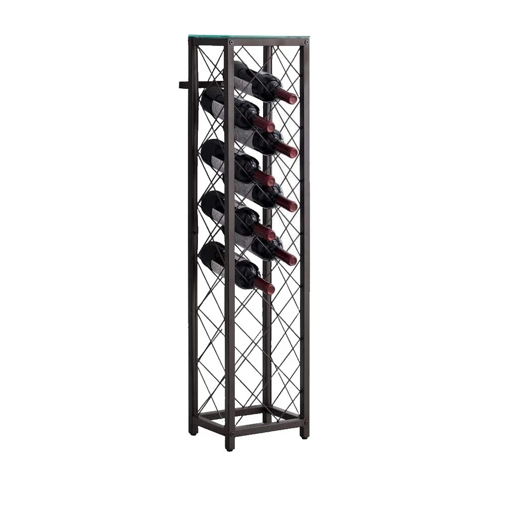 Glass Bottle Caddy Wine Racks & Bottle Holders