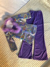 Light Purple  Opalescent "Retro" Youth Dance Costume
