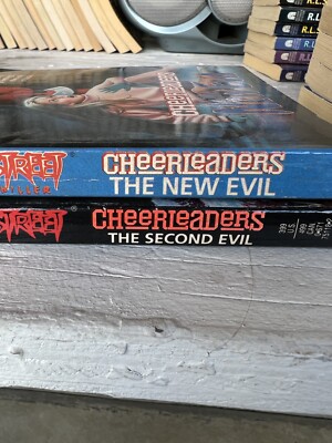 RL Stine Fear Street Cheerleaders 2nd & 3 New Evil Book Set