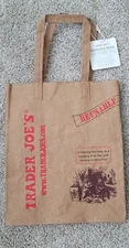 Trader Joe's Washable Paper Reusable Grocery Bag