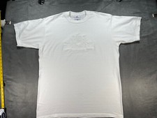 White Big Cedar Golf Course Ozarks VTG Xl Jerzees USA Made embroidery Shirt MO