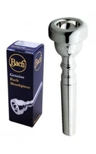Bach 10 3/4 EW Silver Plated Trumpet Mouthpiece 35110REW